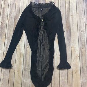 Frederick’s of Hollywood Sheer Cardigan